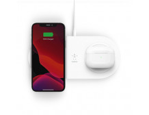 Belkin 15W Dual Wireless Charging Pads BOOST CHARGE White