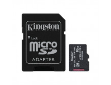 Kingston UHS-I 16 GB, microSDHC/SDXC Industrial Card, Flash memory class Class 10, UHS-I, U3, V30, A1, SD Adapter