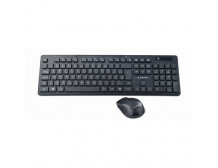 Gembird KBS-WCH-03 Keyboard and Mouse Set, Wireless, Mouse included, US, Wireless connection, Black, US, 380 g