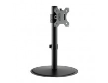 Logilink Monitor Stand BP0110 Desk Mount, 17-32 ", Maximum weight (capacity) 8 kg, For Flat/Curved Monitor, Black