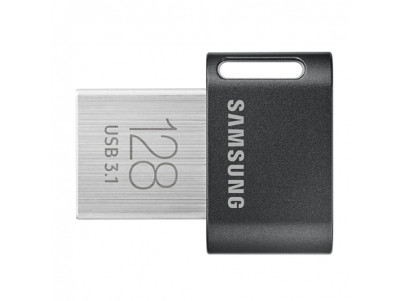 Samsung FIT Plus MUF-128AB/APC 128 GB, USB 3.1, Black/Silver