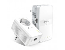 TP-LINK AV1000 Gigabit Passthrough Powerline ac Wi-Fi Kit TL-WPA7617 KIT with TL-PA7017P 10/100/1000 Mbit/s, Ethernet LAN (RJ-45