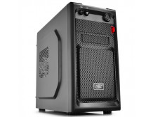 Deepcool Smarter USB 3.0 x1, USB 2.0 x 1, Mic x1, Spk x1, Black, Micro ATX, Power supply included No