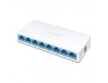 Mercusys Switch MS108 Unmanaged, Desktop, 10/100 Mbps (RJ-45) ports quantity 8, Power supply type External