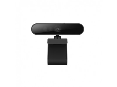 Lenovo Webcam 500 FHD Black, Pixel perfect high definition FHD 1080P video with 1/2.9 inch RGB sensor size. Effortless automatic