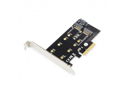 Digitus M.2 NGFF / NVMe SSD PCI Express 3.0 (x4) Add-On Card DS-33170