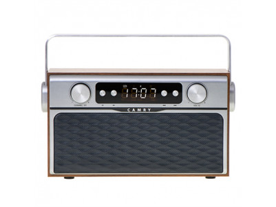 Camry Bluetooth Radio CR 1183 16 W, AUX in, Wooden