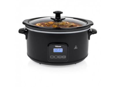 Tristar Digital Slowcooker VS-3920 210 W, Stainless steel, 4.5 L, Number of programs 4, Black