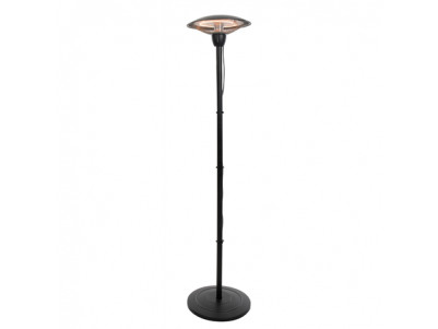 SUNRED Heater BAR-1500S, Barcelona Bright Standing Infrared, 1500 W, Black