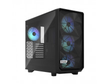 Fractal Design Meshify 2 Lite RGB TG Light Tint Black, E-ATX, Power supply included No