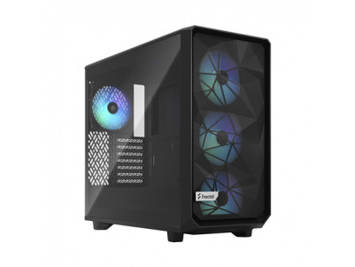 Fractal Design Meshify 2 Lite RGB TG Light Tint Black, E-ATX, Power supply included No