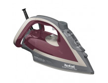 TEFAL FV6870E0 Steam Iron, 2800 W, Water tank capacity 270 ml, Continuous steam 40 g/min, Red/Grey