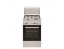 Simfer Cooker 5405SERGG Hob type Gas, Oven type Electric, Inox, Width 50 cm, Electronic ignition, 43 L, Depth 60 cm