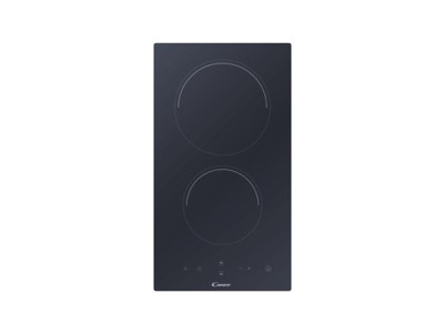Candy Hob CID 30/G3 Induction, Number of burners/cooking zones 2, Touch control, Timer, Black