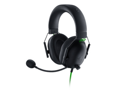 Razer Esports Headset BlackShark V2 X Wired, Over-ear, Microphone, Black, 3.5 mm, Noice canceling, Black