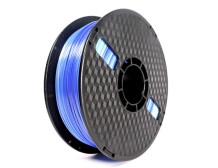 Flashforge Filament, PLA Silk Ice 3DP-PLA-SK-01-ICE 1.75 mm diameter, 1kg/spool, Ice blue + Dark blue