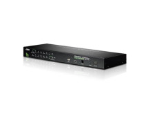 Aten CS1716A 16-Port PS/2-USB VGA KVM Switch with Daisy-Chain Port and USB Peripheral Support