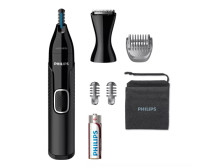 Philips Nose, Ear, Eyebrow and Detail Hair Trimmer NT5650/16 Black