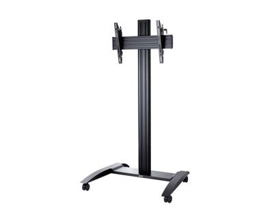 EDBAK Flat Panel Trolley for Screen TRV100, 42-75 ", Maximum weight (capacity) 70 kg, Black