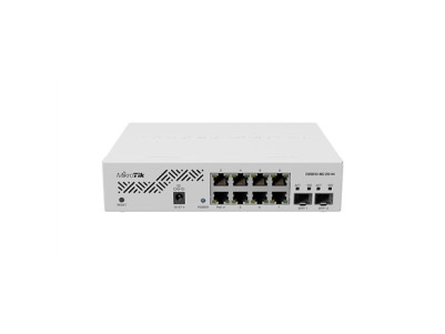 MikroTik Cloud Router Switch CSS610-8G-2S+IN Web managed, Rackmountable, 1 Gbps (RJ-45) ports quantity 8, SFP+ ports quantity 2