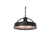 SUNRED Heater RSH17, Retro Bright Hanging Infrared, 2100 W, Black