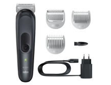 Braun Body Groomer BG3340 Cordless and corded, Operating time (max) 80 min, NiMH, Black/Grey