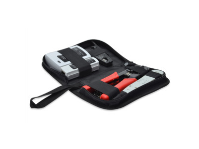 Digitus Network Tool Set, LAN Tester, Crimping Tool, Cut and Stripping Tool, Punch Down Tool