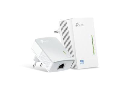 TP-LINK Powerline Adapters Kit TL-WPA4220 KIT 10/100 Mbit/s, Ethernet LAN (RJ-45) ports 2, 802.11n, 2.4GHz, Wi-Fi data rate (max