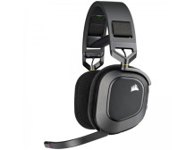 Corsair Gaming Headset HS80 RGB WIRELESS Built-in microphone, Carbon, Over-Ear