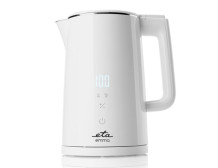 ETA Kettle ETA559590010 Emma Electric, 2200 W, 1.5 L, Stainless steel, 360 rotational base, White