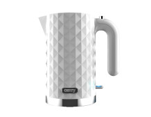 Camry CR 1269 Standard kettle, Plastic, White, 2200 W, 360 rotational base, 1.7 L