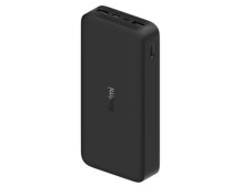 Redmi Fast Charge Power Bank 20000 mAh, Black, 18 W