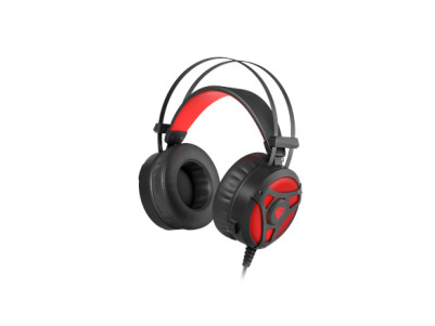 Genesis Gaming Headset Neon 360 Stereo Built-in microphone, Black/Red, Wired