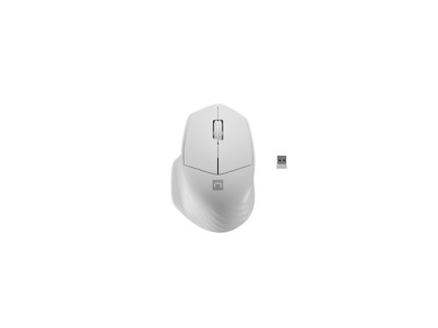 Natec Mouse Siskin 2 Wireless, White, USB Type-A