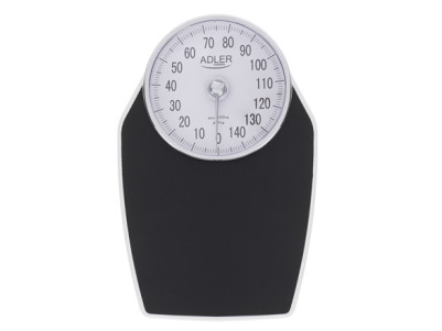 Adler Mechanical Bathroom Scale AD 8177 Maximum weight (capacity) 150 kg, Accuracy 1000 g, Black