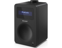 Sharp DR-430(BK) Digital Radio, FM/DAB/DAB+, Bluetooth 5.0, Midnight Black