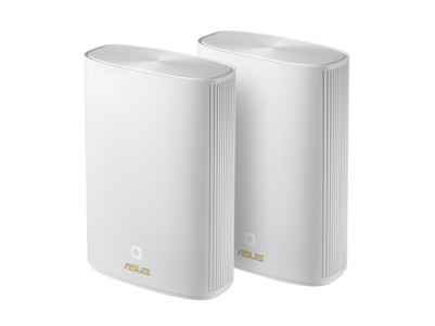 Asus ZenWiFi AX Hybrid (XP4) (2pk White) 802.11ax, 574+1201 Mbit/s, Ethernet LAN (RJ-45) ports 2, Mesh Support Yes, MU-MiMO Yes,