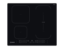 INDESIT Hob IB 65B60 NE Induction, Number of burners/cooking zones 4, Touch, Timer, Black