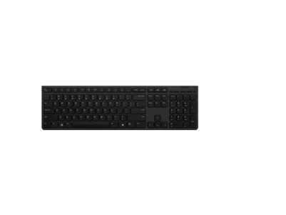 Lenovo Professional Wireless Rechargeable Keyboard 4Y41K04075 NORD, Grey, Scissors switch keys