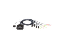 Aten USB DisplayPort Cable with Remote Port Selector CS22DP 2-Port KVM Switch