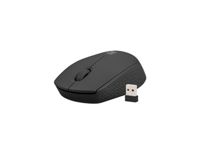 Natec Mouse Stork Wireless, Black, Bluetooth, 2.4 GHz