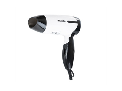 Mesko Hair Dryer MS 2262 1000 W, Number of temperature settings 2, Black/White