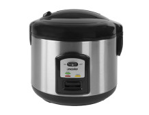 Mesko Rice cooker MS 6411 1000 W, 1.5 L, Black/Stainless steel