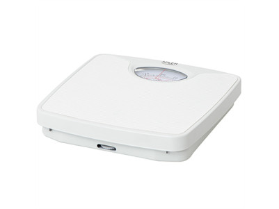 Adler Mechanical bathroom scale AD 8151w Maximum weight (capacity) 130 kg, Accuracy 1000 g, White