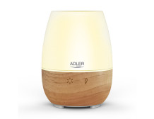 Adler Ultrasonic Aroma Diffuser AD 7967 Ultrasonic, Suitable for rooms up to 25 m , Brown/White