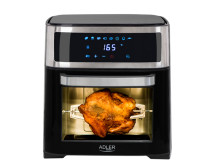 Adler Airfryer Oven AD 6309 Power 1700 W, Capacity 13 L, Stainless steel/Black