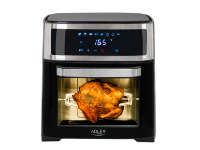 Adler Airfryer Oven AD 6309 Power 1700 W, Capacity 13 L, Stainless steel/Black