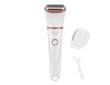 Adler Lady Shaver AD 2941 Wet & Dry, AAA, White