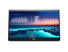 Dell Portable Monitor P1424H 14 ", LCD, FHD, 1920 x 1080, 16:9, 6 ms, 300 cd/m , Silver