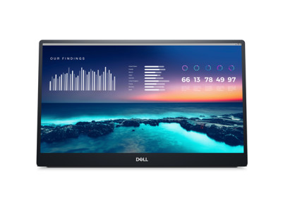 Dell Portable Monitor P1424H 14 ", LCD, FHD, 1920 x 1080, 16:9, 6 ms, 300 cd/m , Silver